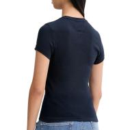 T-Shirt Marine Femme Tommy Hilfiger DW0DW21838 vue 2
