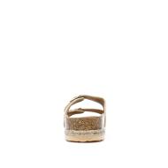 Sandales Beige Femme Lemon Bay Double Brides Naturel vue 3