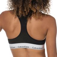 Brassière Noir Femme Calvin Klein Jeans Unlined 0000F3785E vue 2