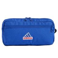 Sac banane Bleu Homme Adidas Team F Bum Bag pas cher
