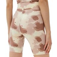 Short Cycliste Beige Camouflage Femme Nike vue 2