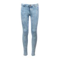 Jean Skinny Bleu clair délavé Fille Scotch & Soda La Milou pas cher