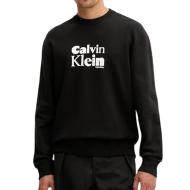 Sweat Noir Homme Calvin Klein Jeans Calvi