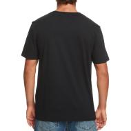 T-shirt Marine Homme Quiksilver Logo Print vue 2