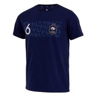 Pogba T-shirt Marine Homme Equipe de France Player pas cher