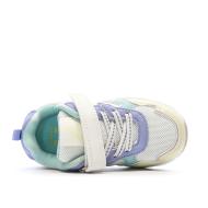 Baskets Blanches Fille Le Coq Sportif Lsc Runner vue 4