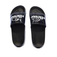 Claquettes Noires Femme Ellesse Demi vue 3