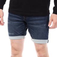 Short en Jean Bleu Foncé Homme Kaporal VIXTOES