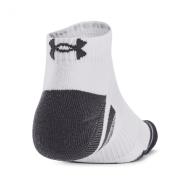 X3 Paires de Chaussettes Blanc/Gris Homme Under Armour Performance Tech vue 2