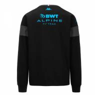 Sweat Noir/Turquoise Garçon Kappa Adofod Alpine F1 371R75W vue 2