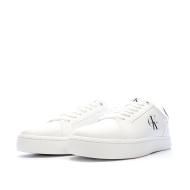 Baskets Blanches Homme Calvin Klein Jeans Classic Cupsole YM0YM01369 vue 6
