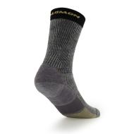 X1 Paire de Chaussettes Noir/Vert Femme Salomon X Ultra Crew vue 2
