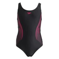 Maillot de bain Noir/Rose Fille Speedo Msbk pas cher