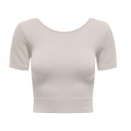 Top Beige Femme Only Jaia vue 3