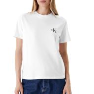 Lot de 2 T-Shirt Noir/Blanc Femme Calvin Klein Jeans Monologo vue 2
