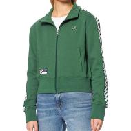 Veste de Survêtement Verte Femme Superdry Code Tape