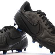 Chaussures de Foot Noires Junior Nike Legend 9 Club FG/MG vue 7