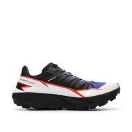 Chaussures de Trail Noir/Blanc/Bleu Homme Salomon Thundercross vue 2