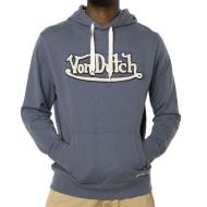 Sweat Bleu Grisé Homme Von Dutch BRANDO pas cher
