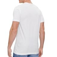T-shirt Blanc Homme Calvin Klein Jeans Center vue 2