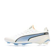 Chaussures de Football Blanches Homme Puma King Ultimate 107097