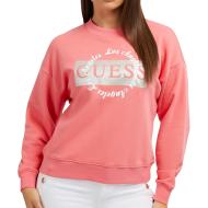 Sweat Rose Femme Guess Deviner pas cher