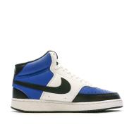 Baskets Blanches/Bleu/Noires Homme Nike Court Vision vue 2