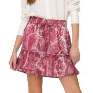 Jupe Écru/Rose Femme JDY Life pas cher