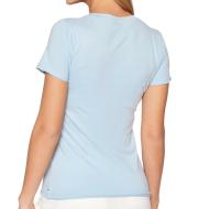 T-shirt Bleu Femme Pepe Jeans Bleu N vue 2