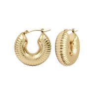 Boucles d'Oreilles Doré Femme Clio Blue BO0036 pas cher