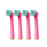 x4 Brossettes de Rechange Rotative Prodental Clean Action Bubblegum pas cher