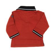 Polo Manches Longues Terracotta Garçon EOM Etrio vue 2
