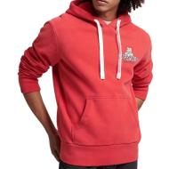 Sweat à Capuche Rouge Homme Superdry Vintage Collegiate pas cher