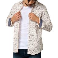 Chemise Blanche à Motifs Homme Kaporal KEVYH24
