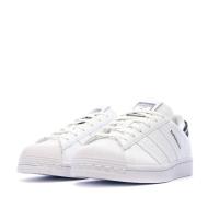 Baskets Blanches Femme Adidas Superstar J vue 6