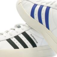 Baskets Blanches Garçon Adidas Superstar Ayoon W vue 7