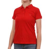 Polo rouge Femme Teddy Smith Picolo pas cher