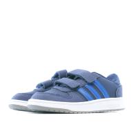 Baskets bleu bébé garçon Adidas Hoops 2.0 vue 5