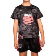 Ensemble Noir/Rose Enfant Sport Zone Tokyo pas cher