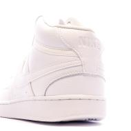 Basketts Blanches Femme Nike Court Vision Mid vue 7