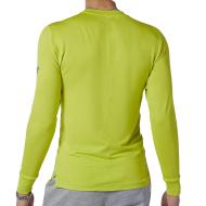 T-Shirt ML Jaune Homme New Balance Speed 1ntro vue 2