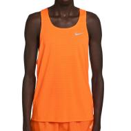 Débardeur de Sport Orange Fluo Homme Nike Fast Singlet pas cher