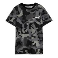 T-shirt Noir/Kaki Garçon Puma Camo pas cher