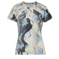 T-shirt Beige/Bleu Femme Rukka Muuko pas cher