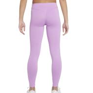 Legging Mauve Fille Nike One Tight vue 2