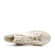 Baskets Blanches/Dorées Femme Converse All Star Move Tonal vue 4