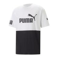 T-shirt Blanc/Noir Homme Puma Fd Pp pas cher