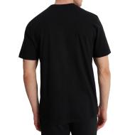 T-shirt Noir Homme Fila Soft Plastisol vue 2
