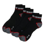 Lot de 3 paires de chaussettes noires Homme Facom pas cher