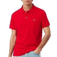 Polo Rouge Homme Lacoste 3D3